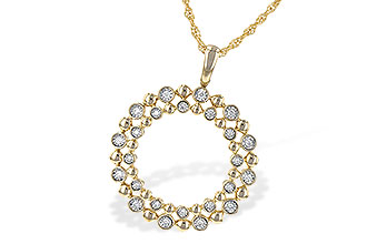 A226-86561: NECKLACE .12 TW