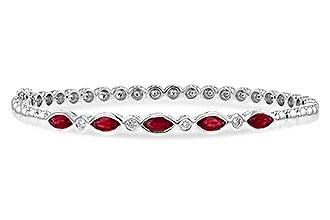 C226-89325: BANGLE 1.50 RUBY 1.63 TGW