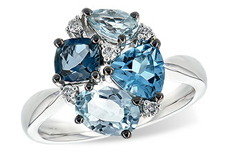 F225-92006: LDS RG 2.57 BLUE TOPAZ 2.65 TGW