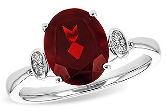 H226-89361: LDS RG 2.90 GARNET 2.96 TGW (10x8MM GAR)