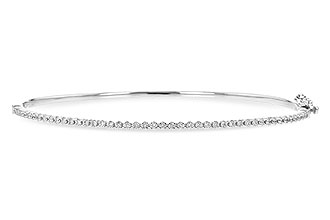 K226-90261: BANGLE BRACELET .50 TW