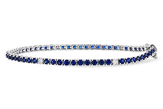 L311-37524: BRACELET 3.27 TW SAPP 3.52 TGW (7")